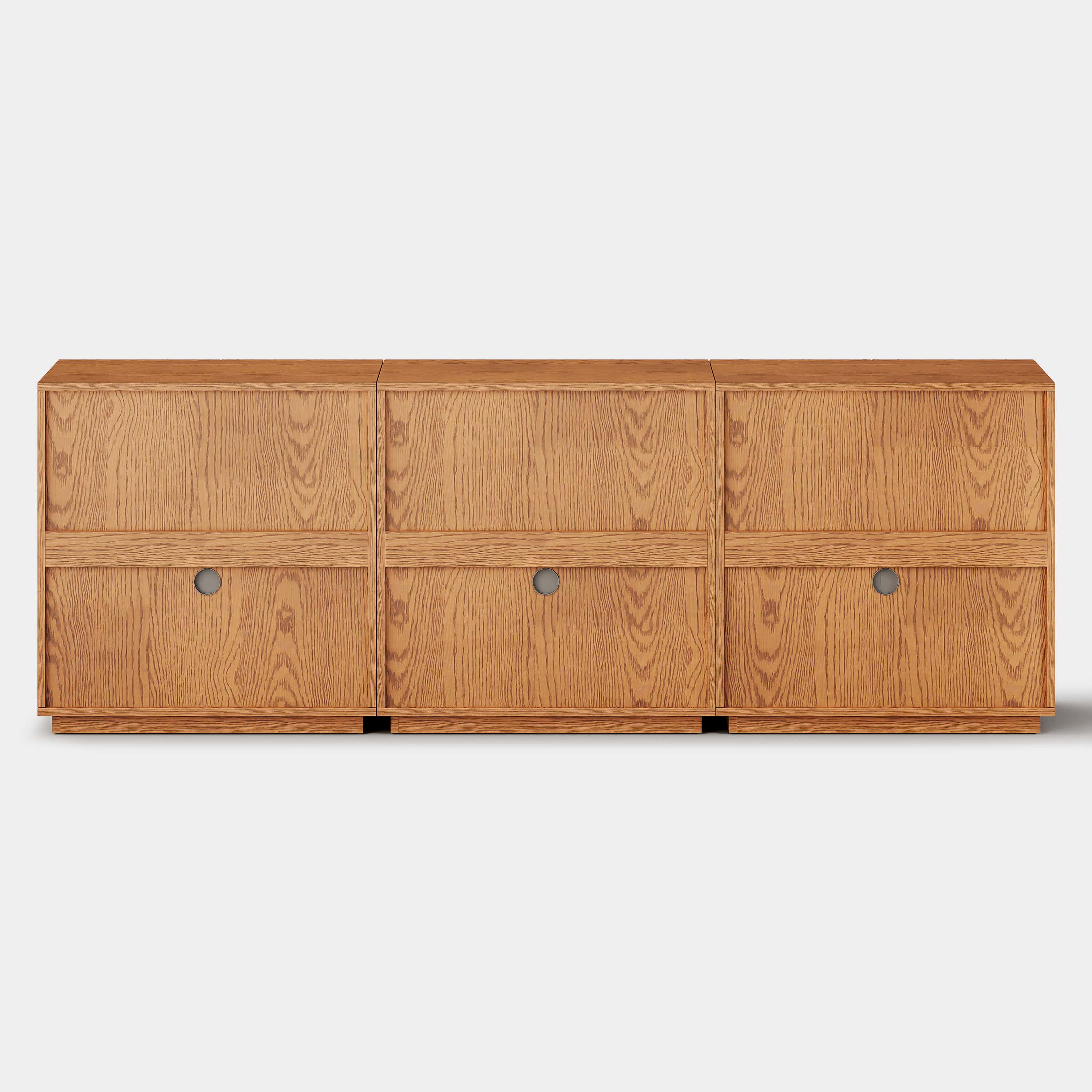 Avery Oak Modular Sideboard 90"W