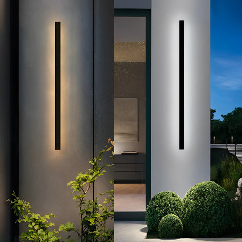 Ethereon Linear LED Solar Outdoor Wall Light