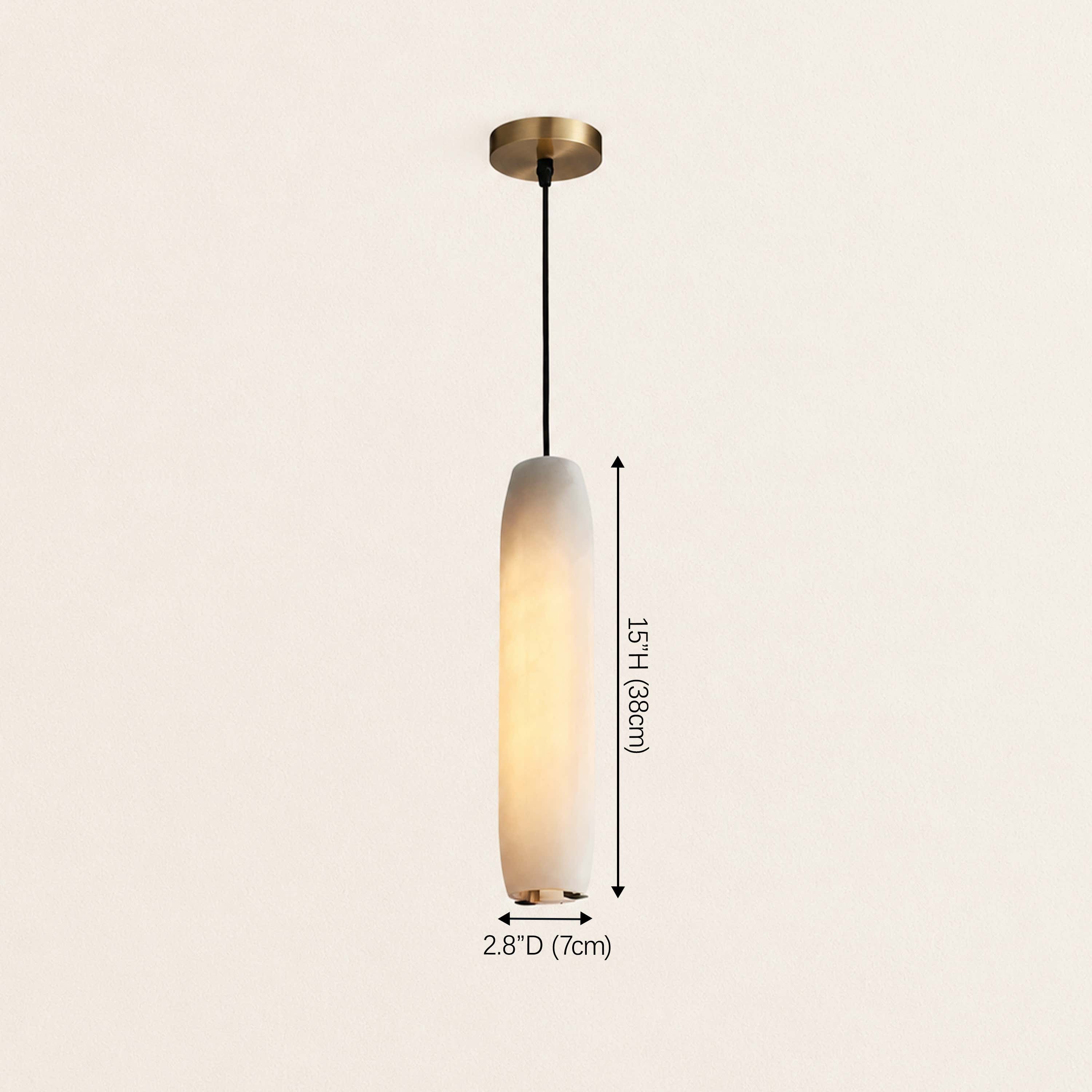 Seravelle Alabaster Pendant