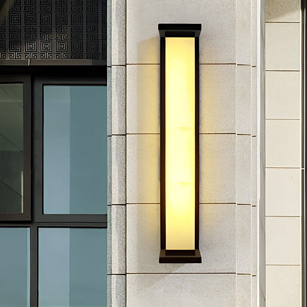 Vertex Stainless Steel Strip Outdoor Wall Light