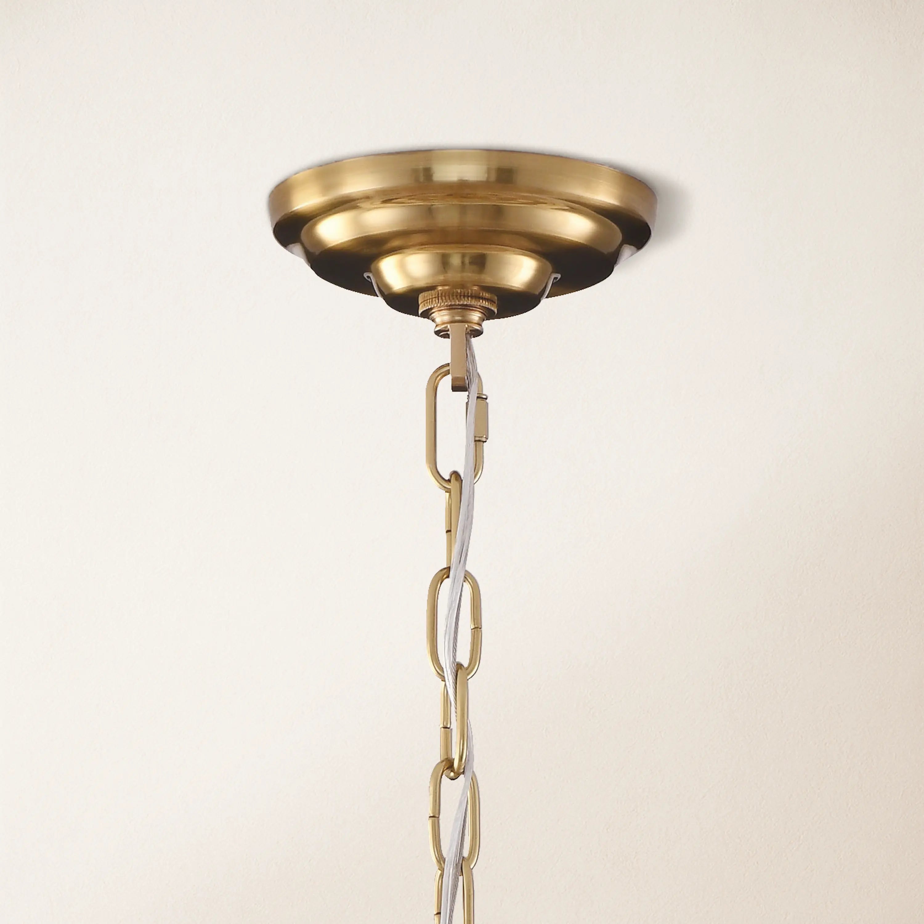 Moira Alabaster Multi-Tier Round Chandelier 32"D