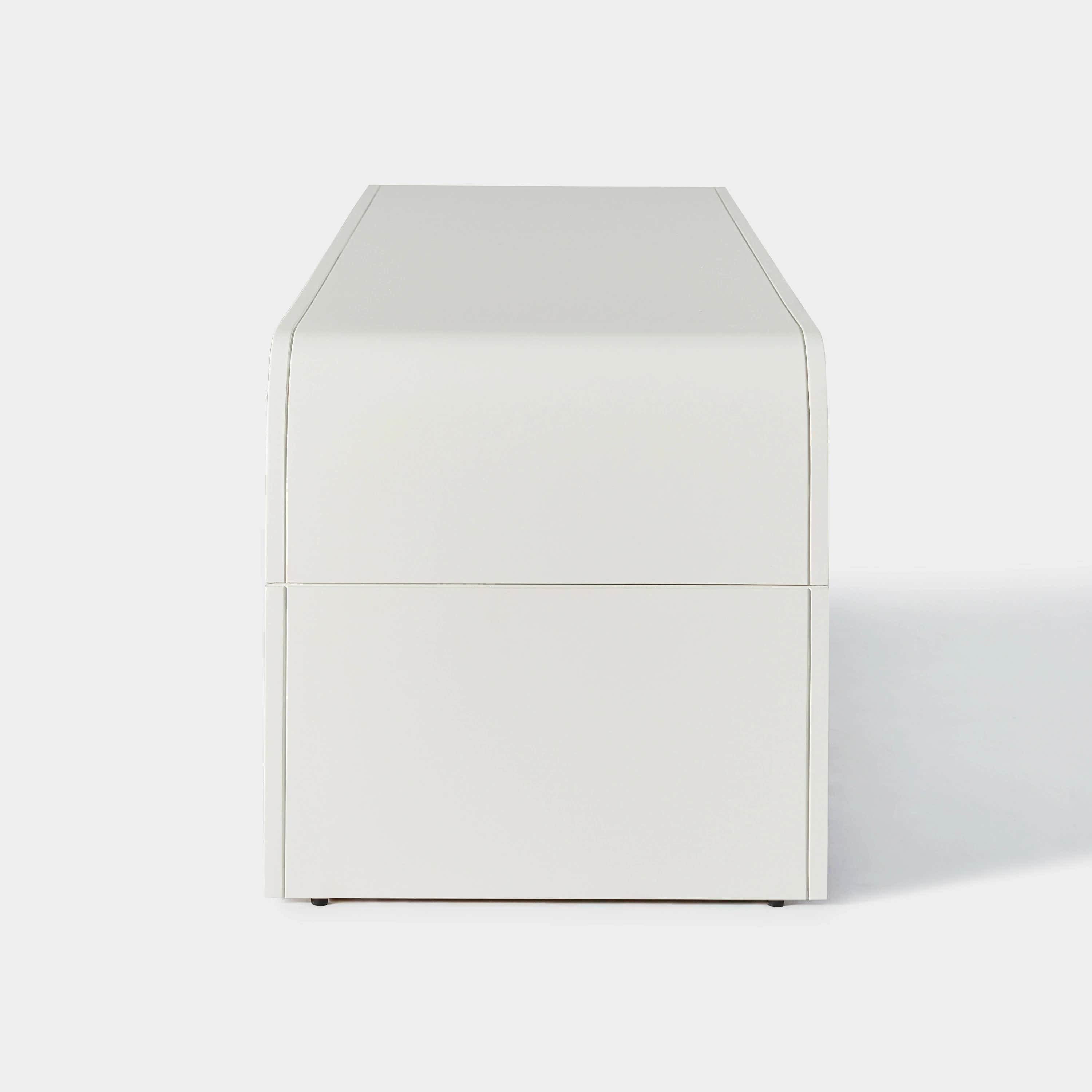 Naru Media Console and Coffee Table Set