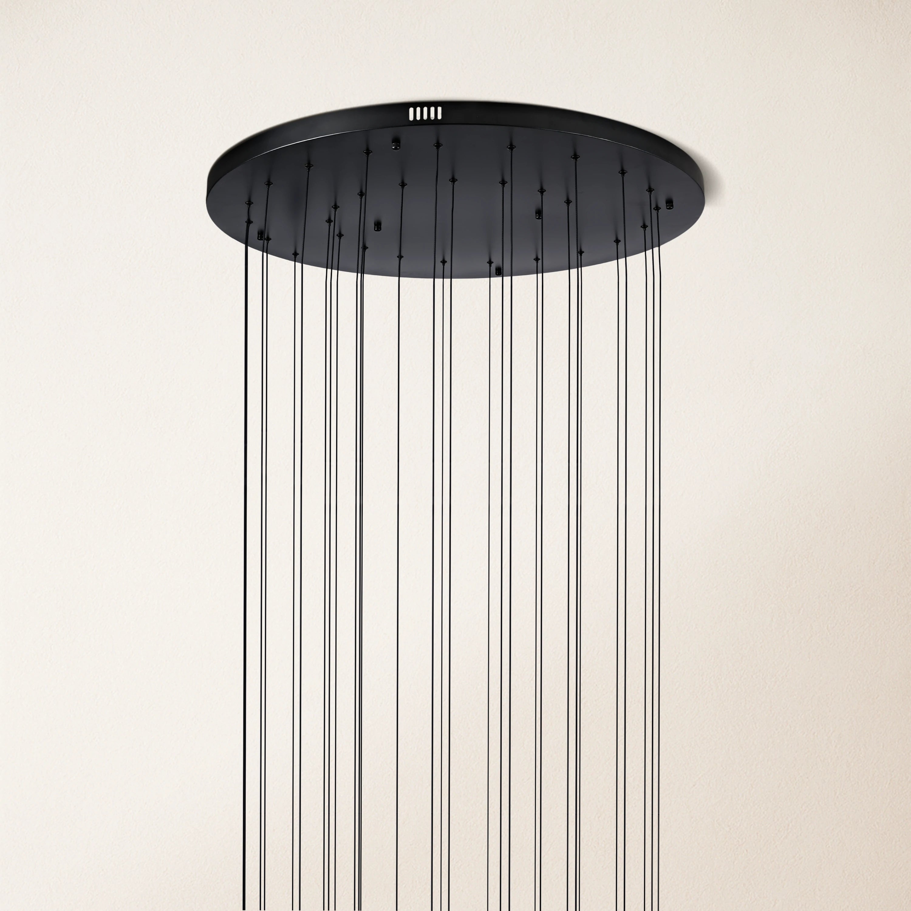 Nova Cascade Modern LED High Ceiling Chandelier 24"D