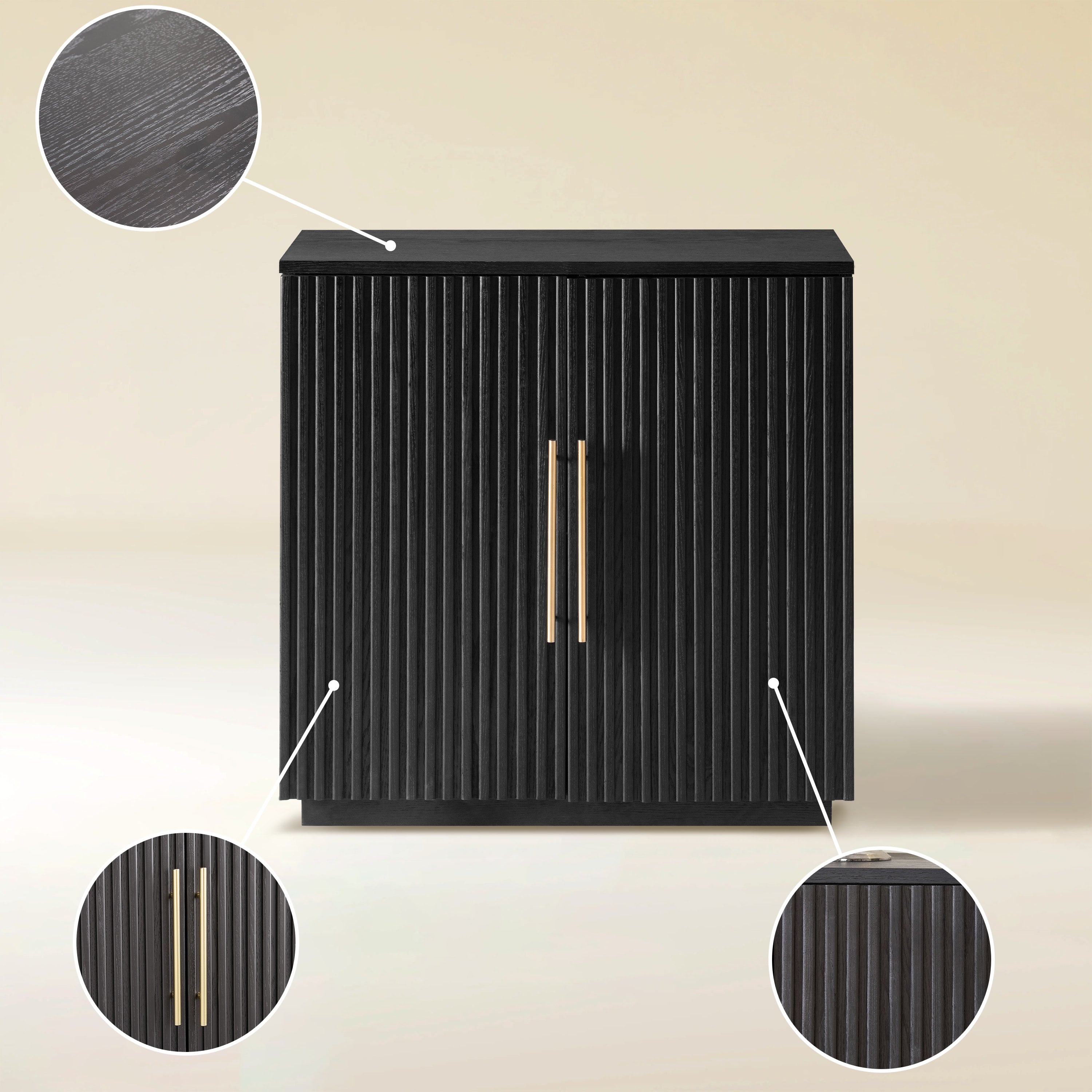 Holt 126″ Solid Oak Console(Set of 4)