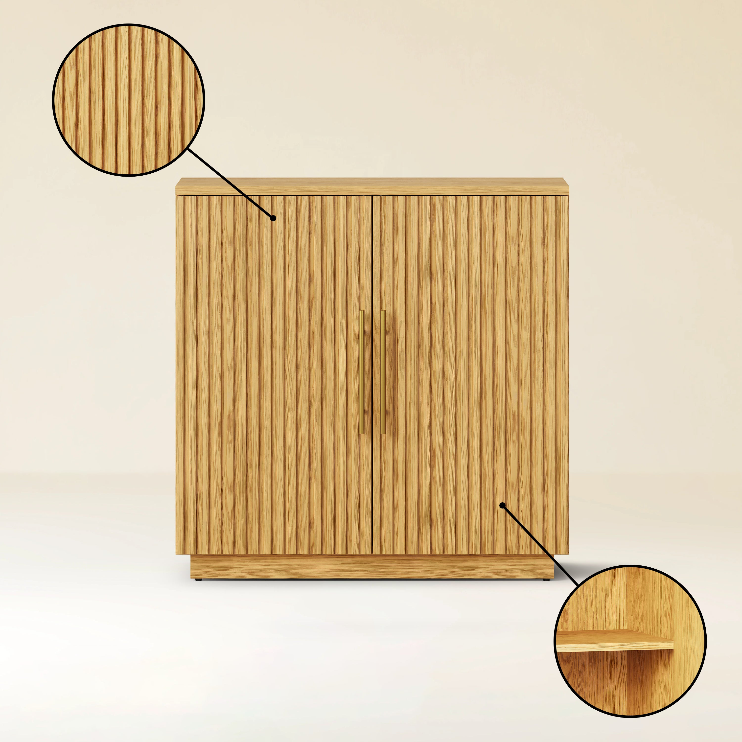 Holt 31.5″ Oak Cabinet