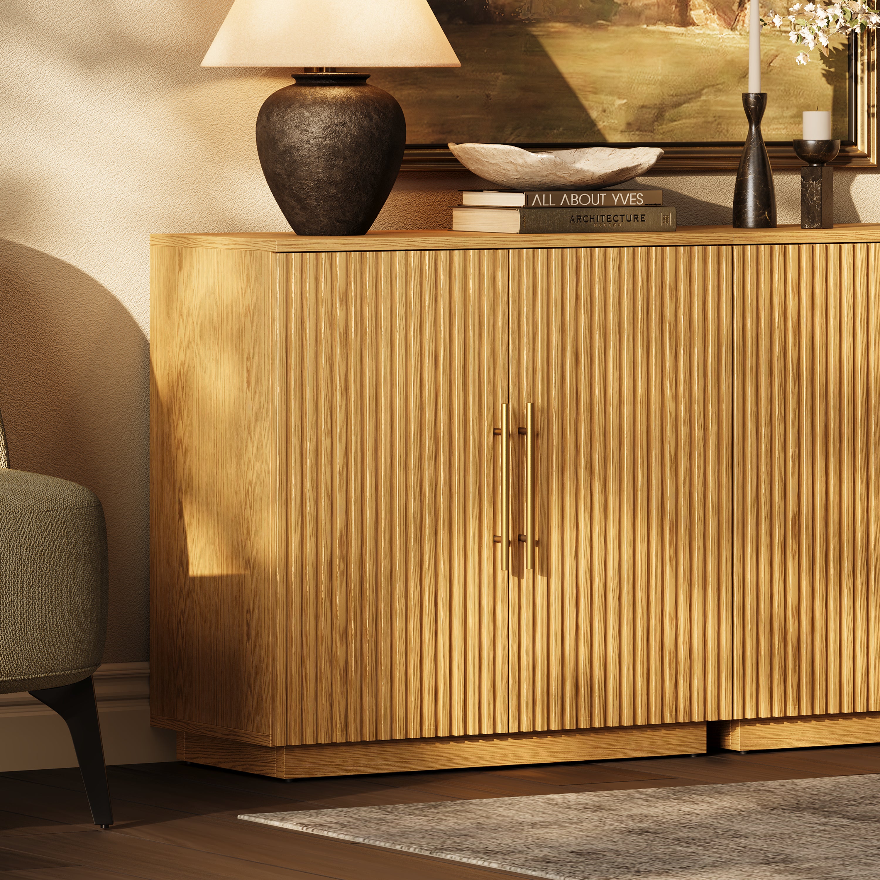 Holt 31.5″ Oak Cabinet