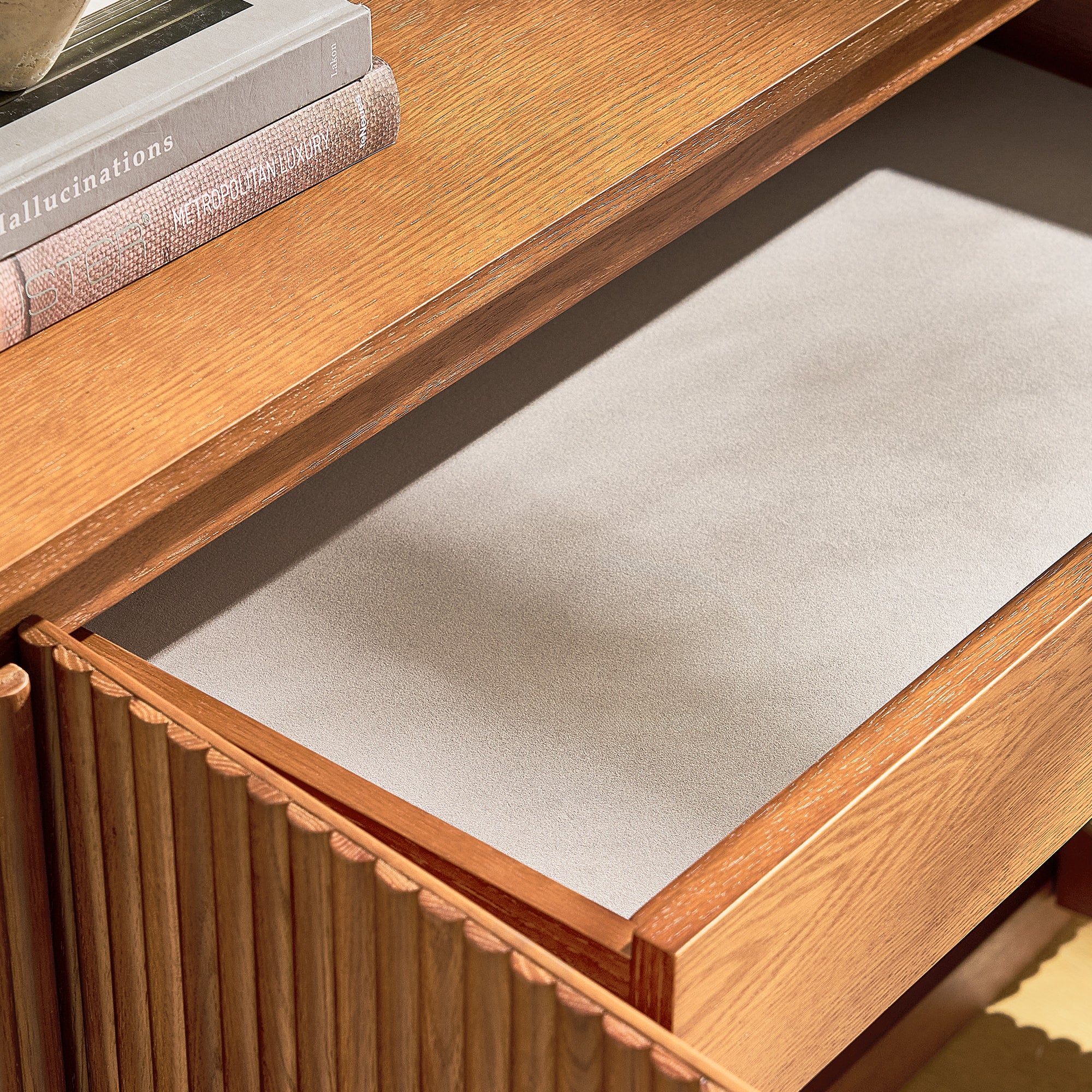 Ewan Oak Sideboard 63"