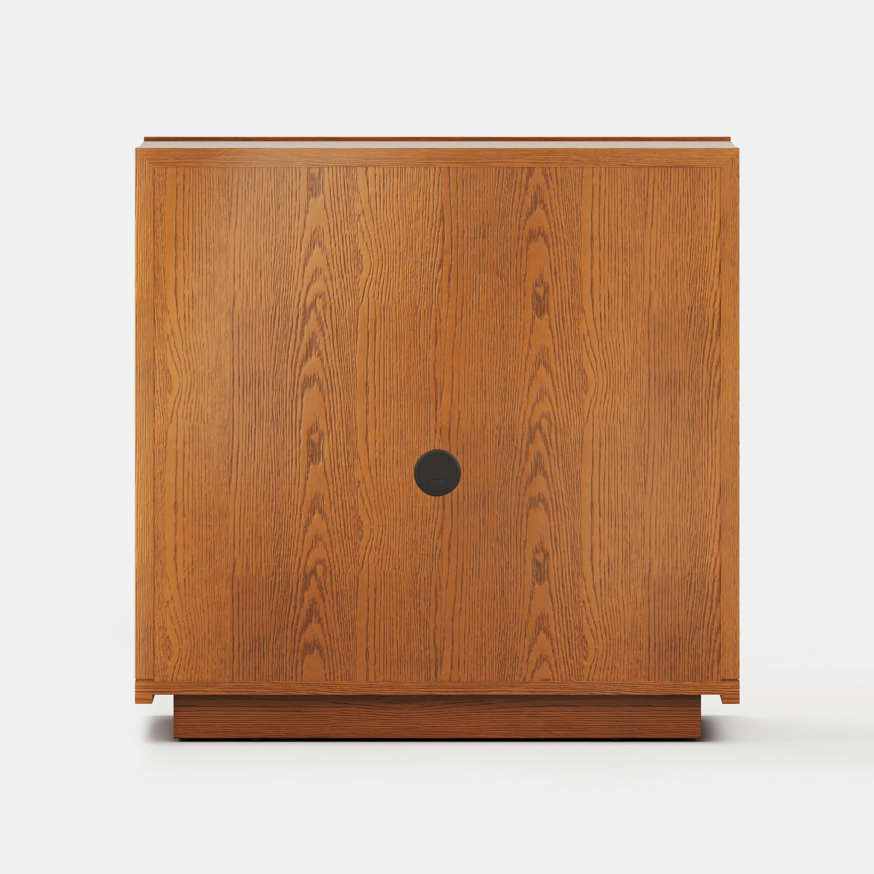 Alvar Arched 32″ Oak Storage Cabinet