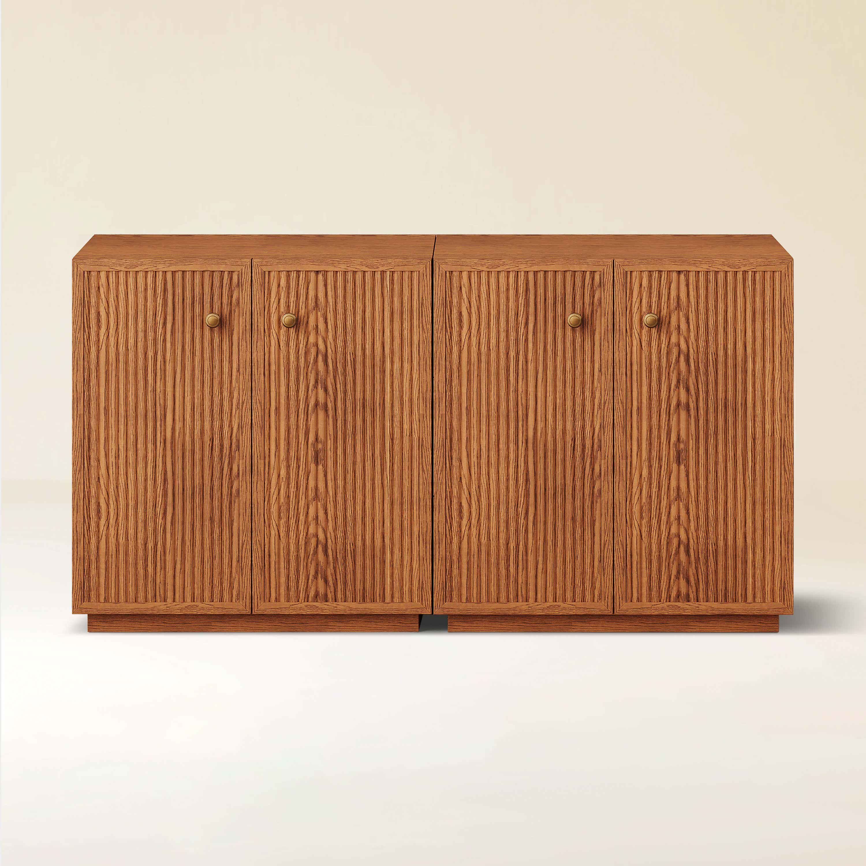 Avery Oak Console 60"W (Set of 2)