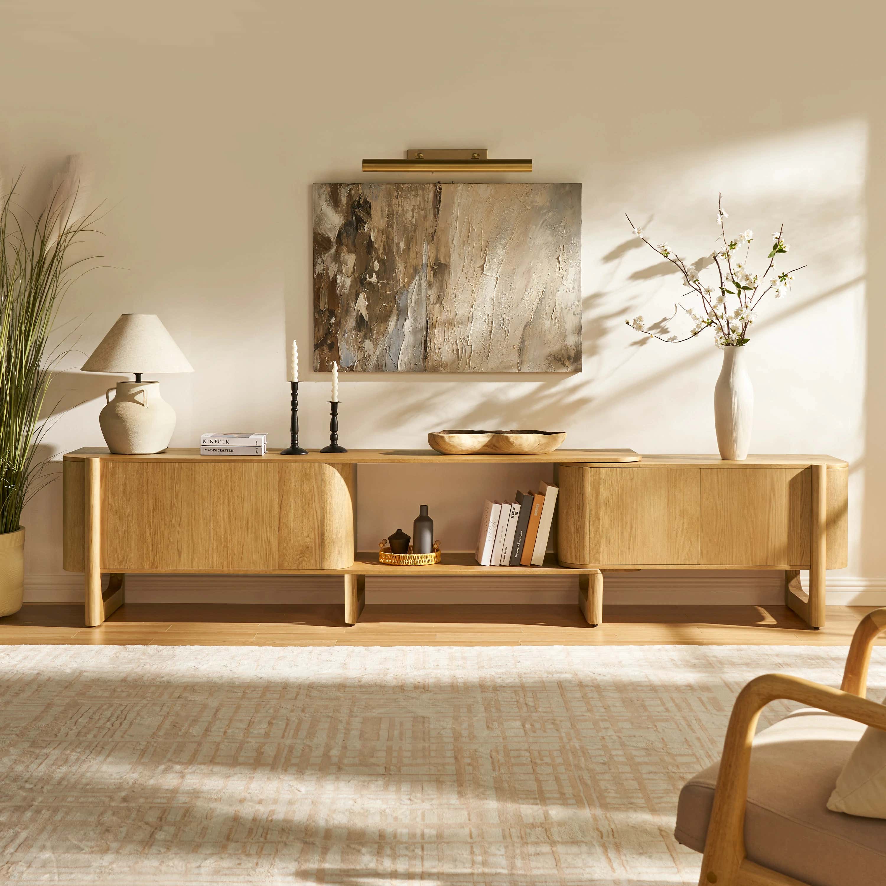 Silas Extendable TV Stand 203cm to 280cm