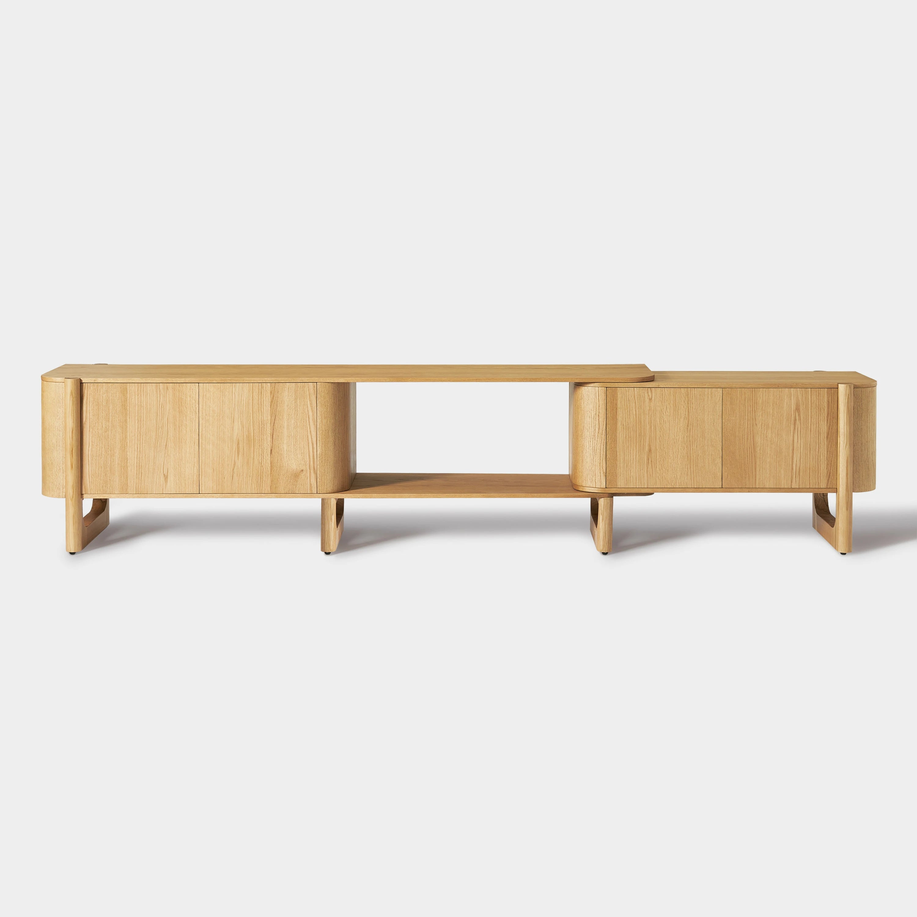 Silas Extendable TV Stand and Coffee Table Set