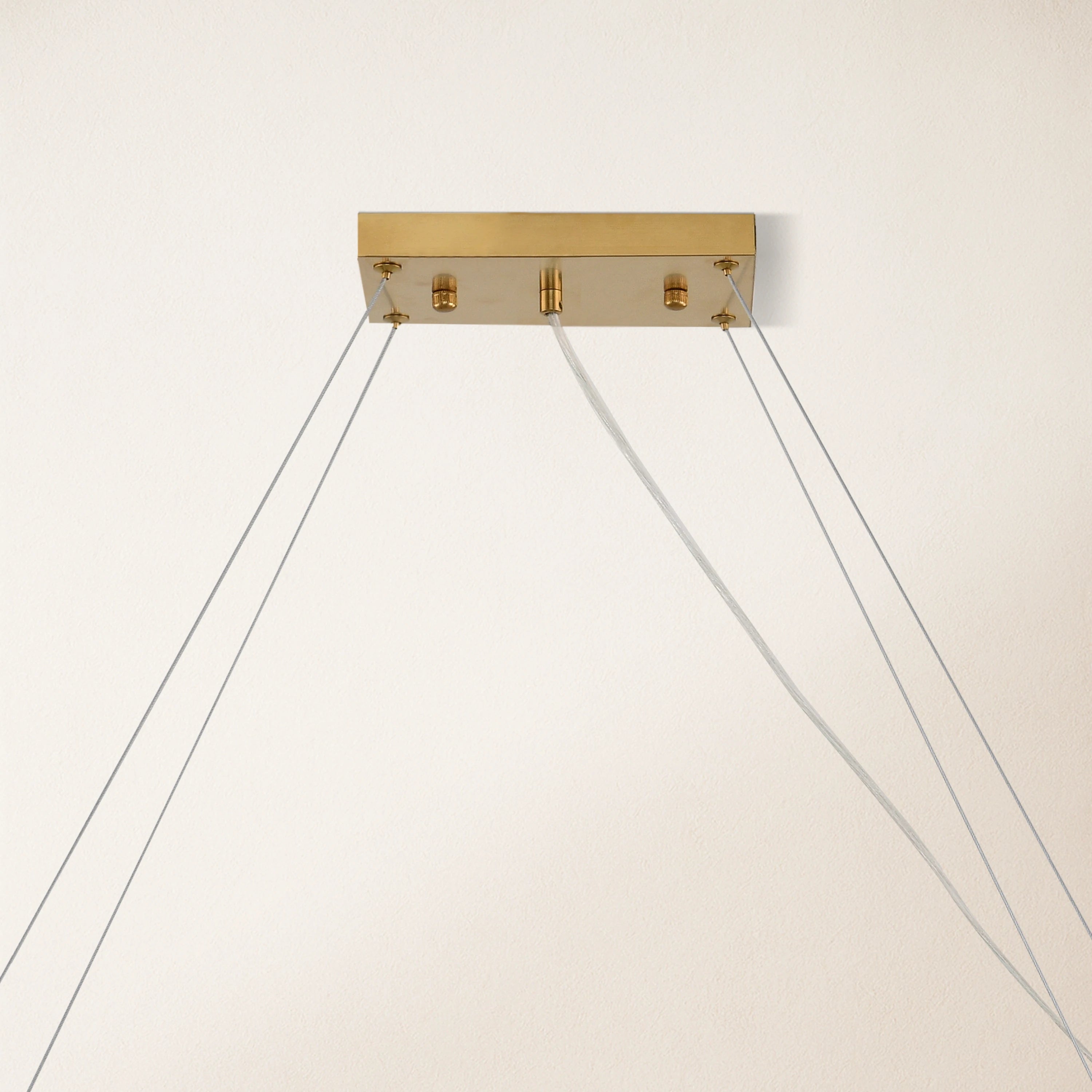 Stellara Crystal Strip Oval Chandelier 36"W