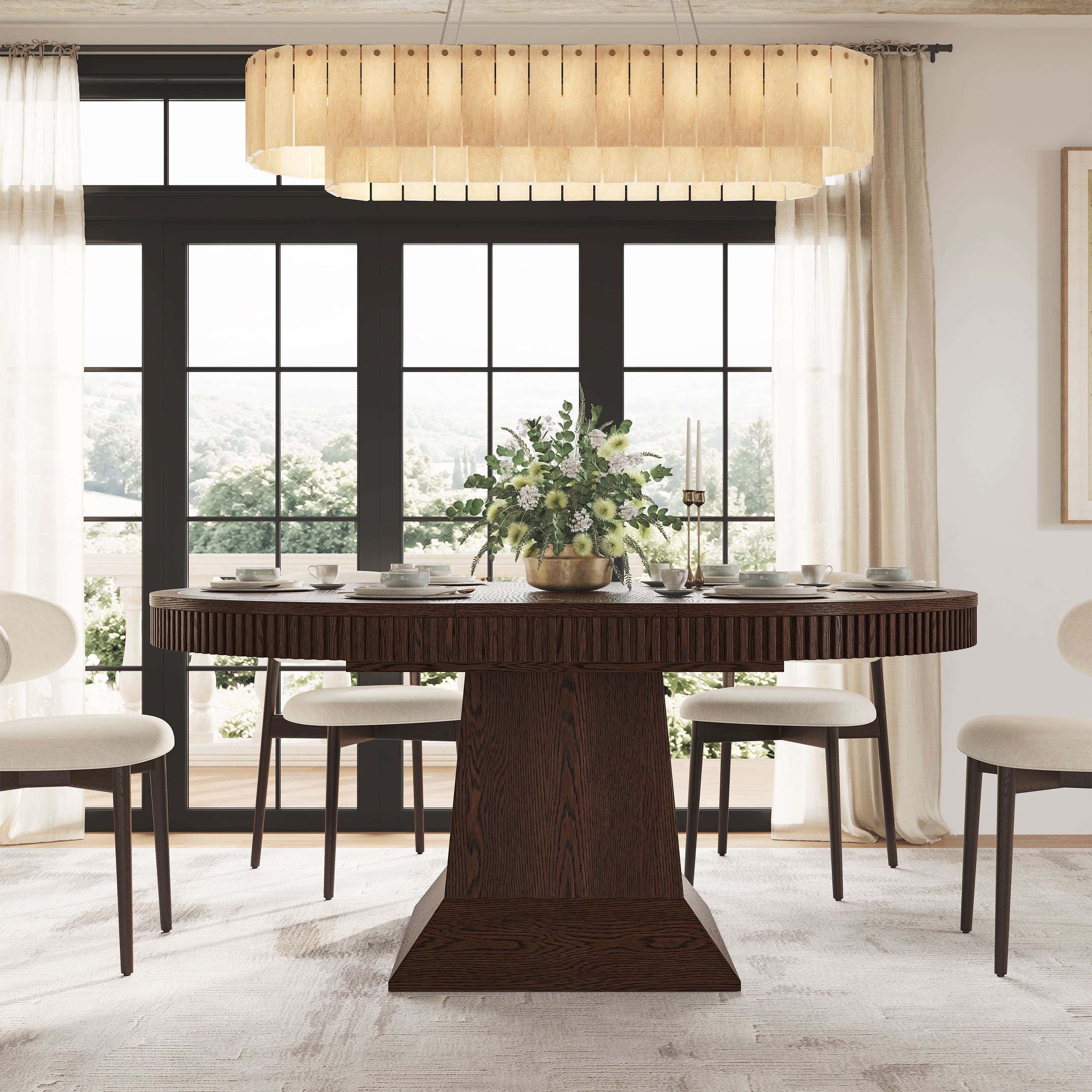Ansel Dining Table 54" To 85"