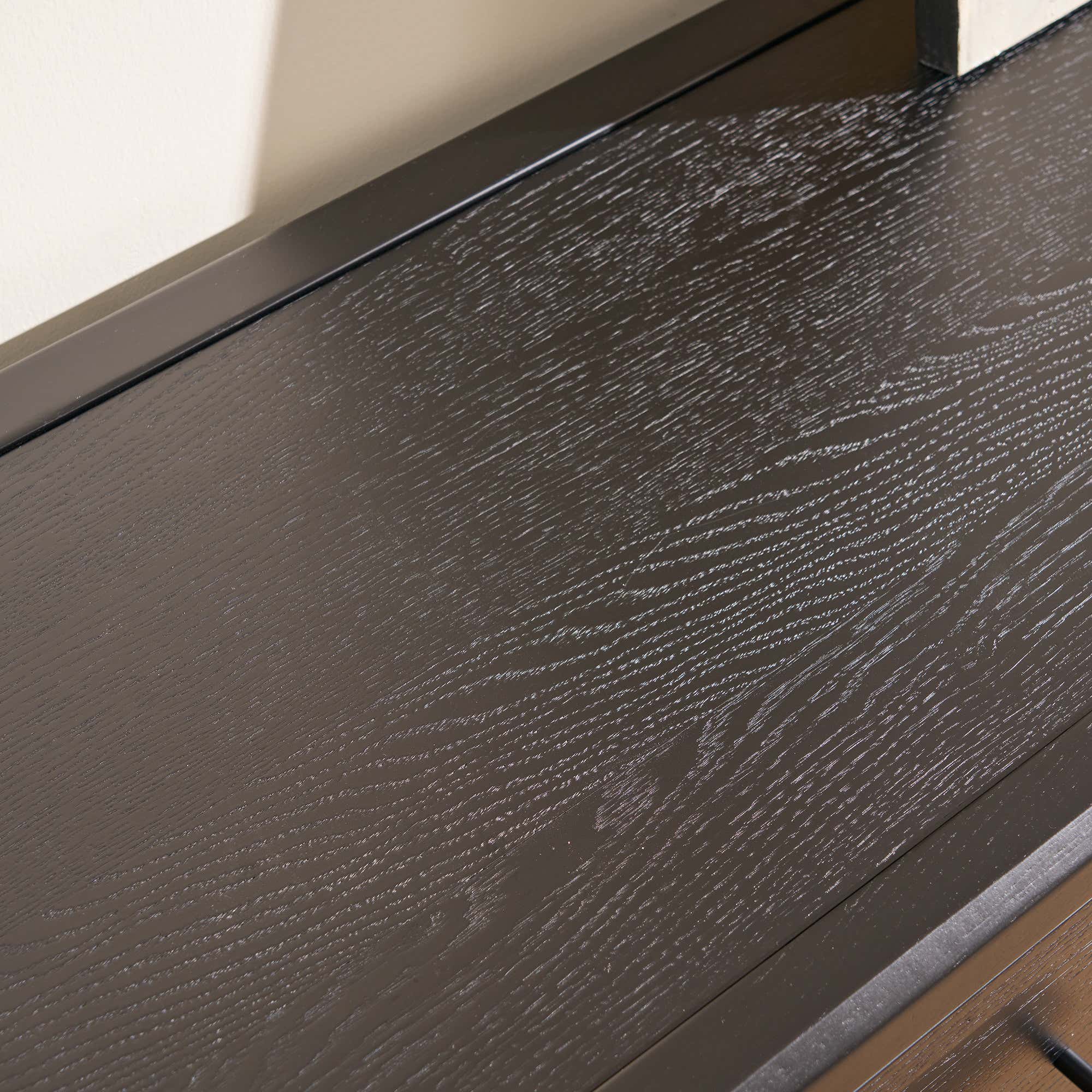 Alvar Oak Media Console 80"W