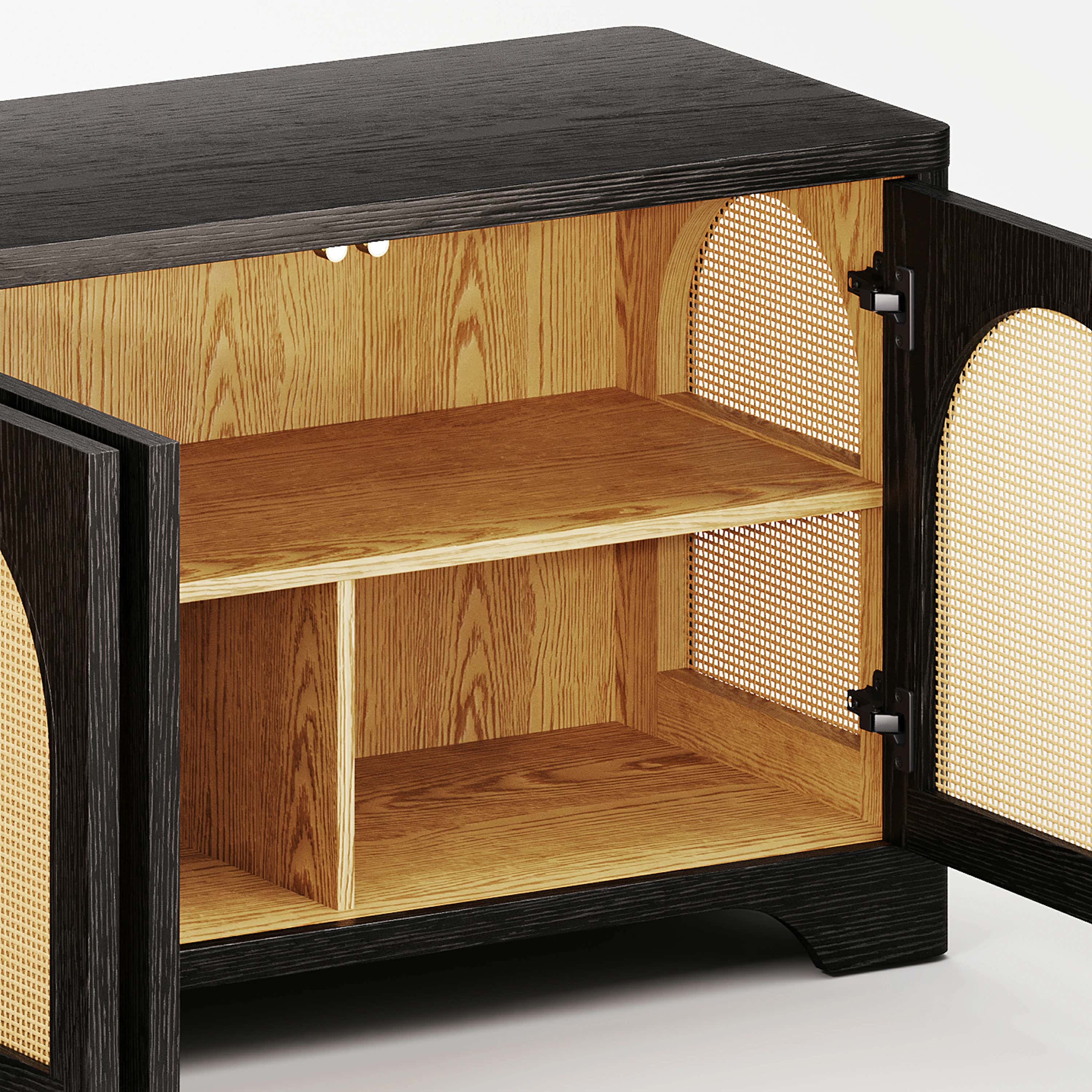 Cory OAK Media Console 80"