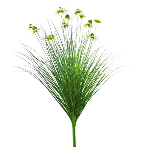 Artificial 11-Head Chrysanthemum Spray 31"H