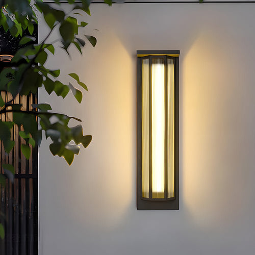 Luminode Acrylic Rectangular Outdoor Wall Light