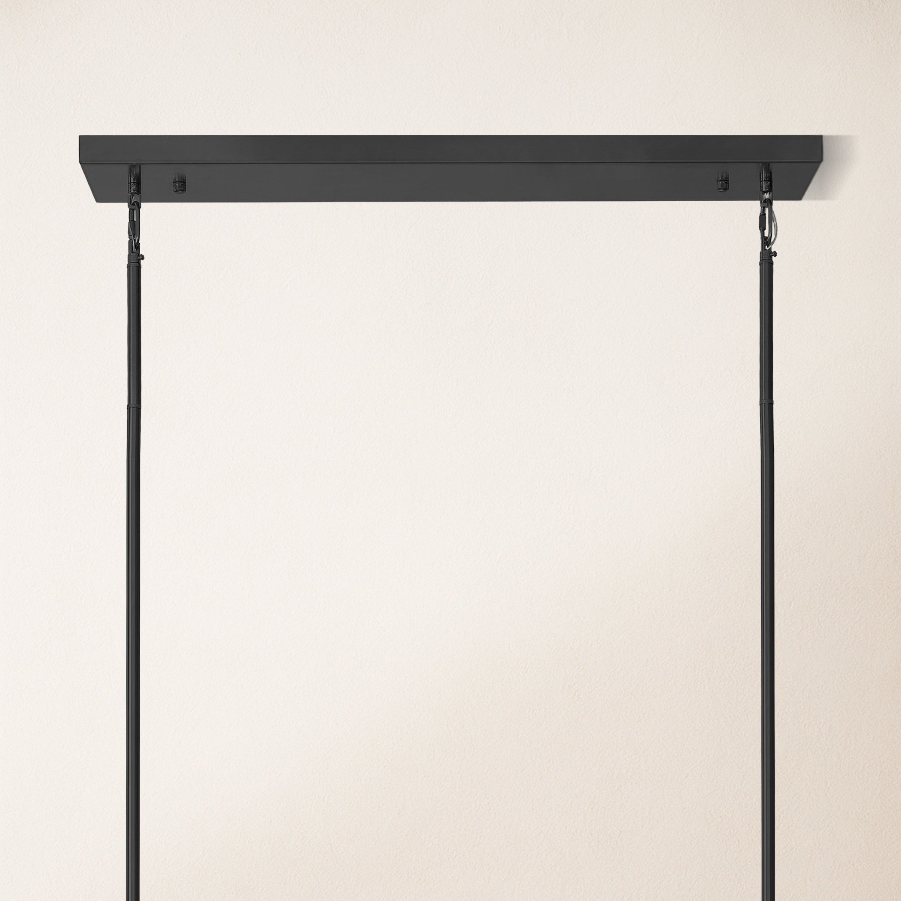 Solmare Alabaster Rectangular Chandelier 55"W