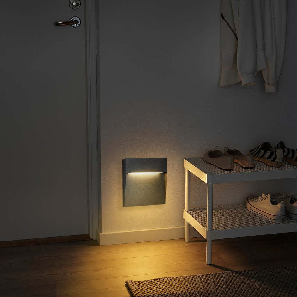 Aegisray Square LED Outdoor Wall Light