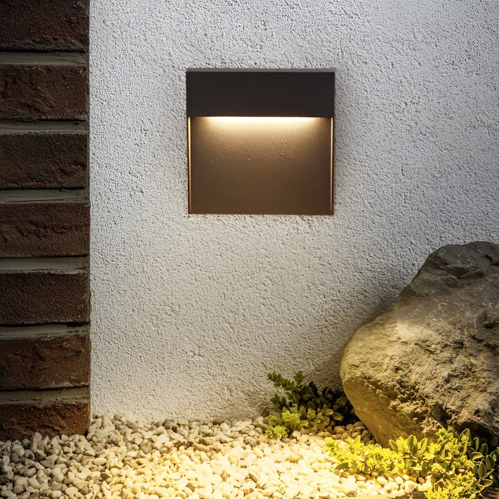 Aegisray Square LED Outdoor Wall Light