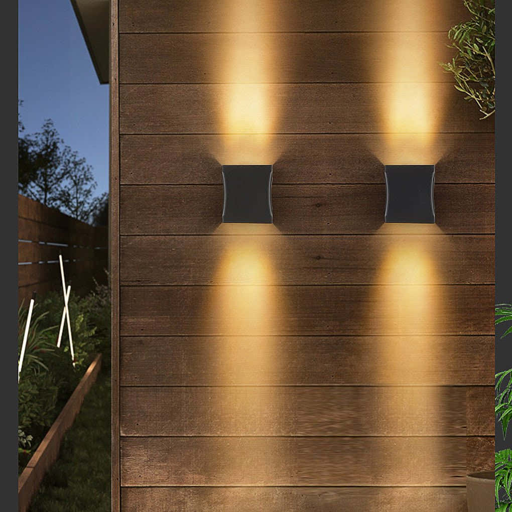 Pegasol LED Outdoor Up Down Wall Light