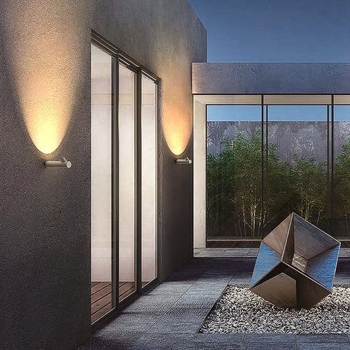 Tempestray Round Tube LED Outdoor Wall Light