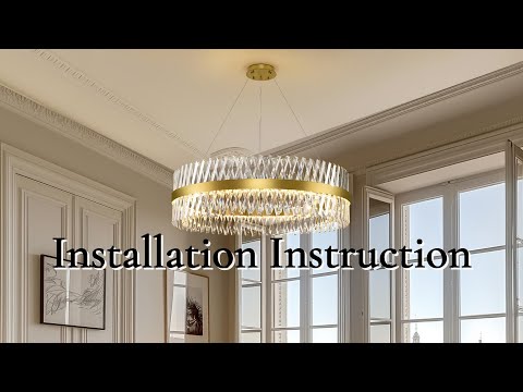 Vetro Prism Crystal Round Chandelier 23.6"D