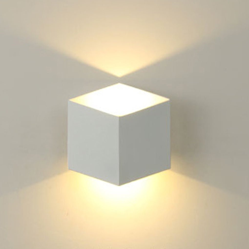 Monolith Square Outdoor Up Down Wall Light