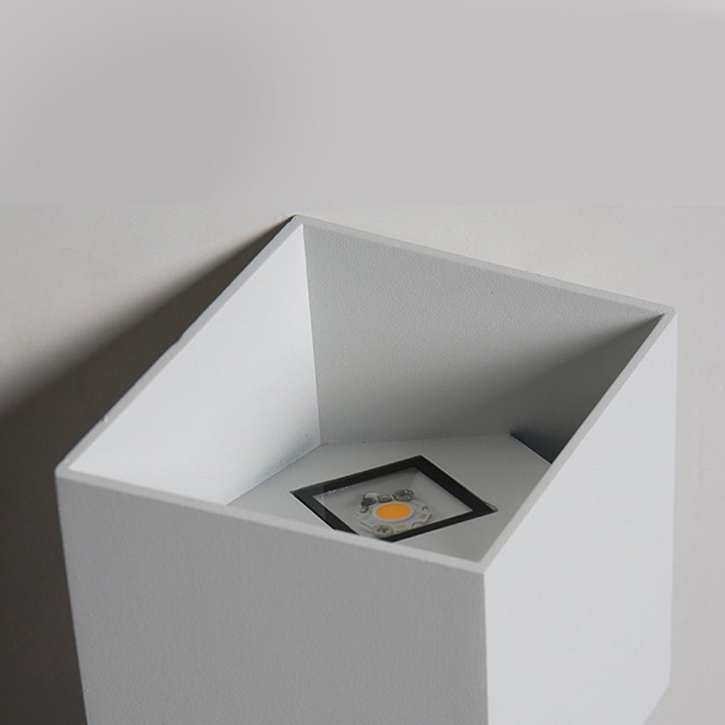 Monolith Square Outdoor Up Down Wall Light