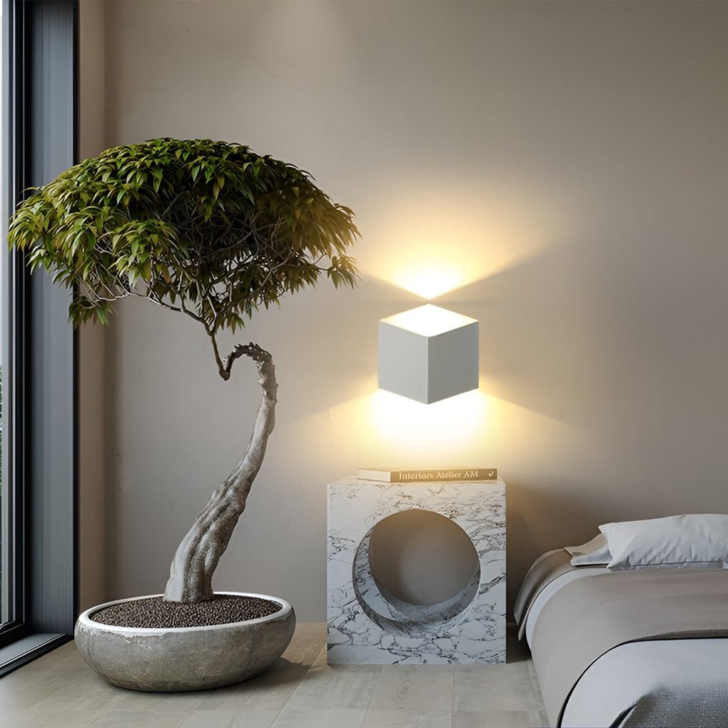 Monolith Square Outdoor Up Down Wall Light