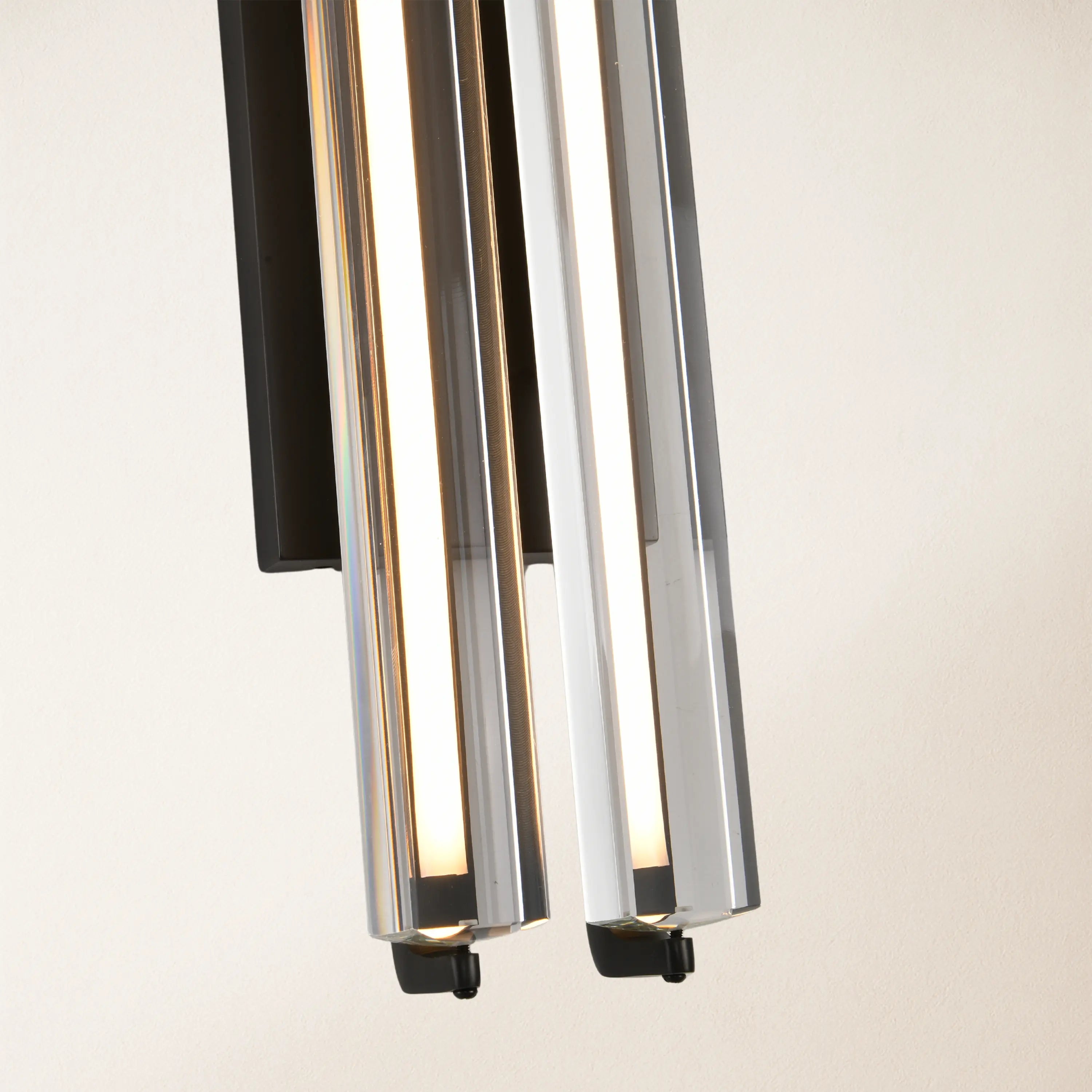 Clara Glow Crystal Double Wall Sconce 19"