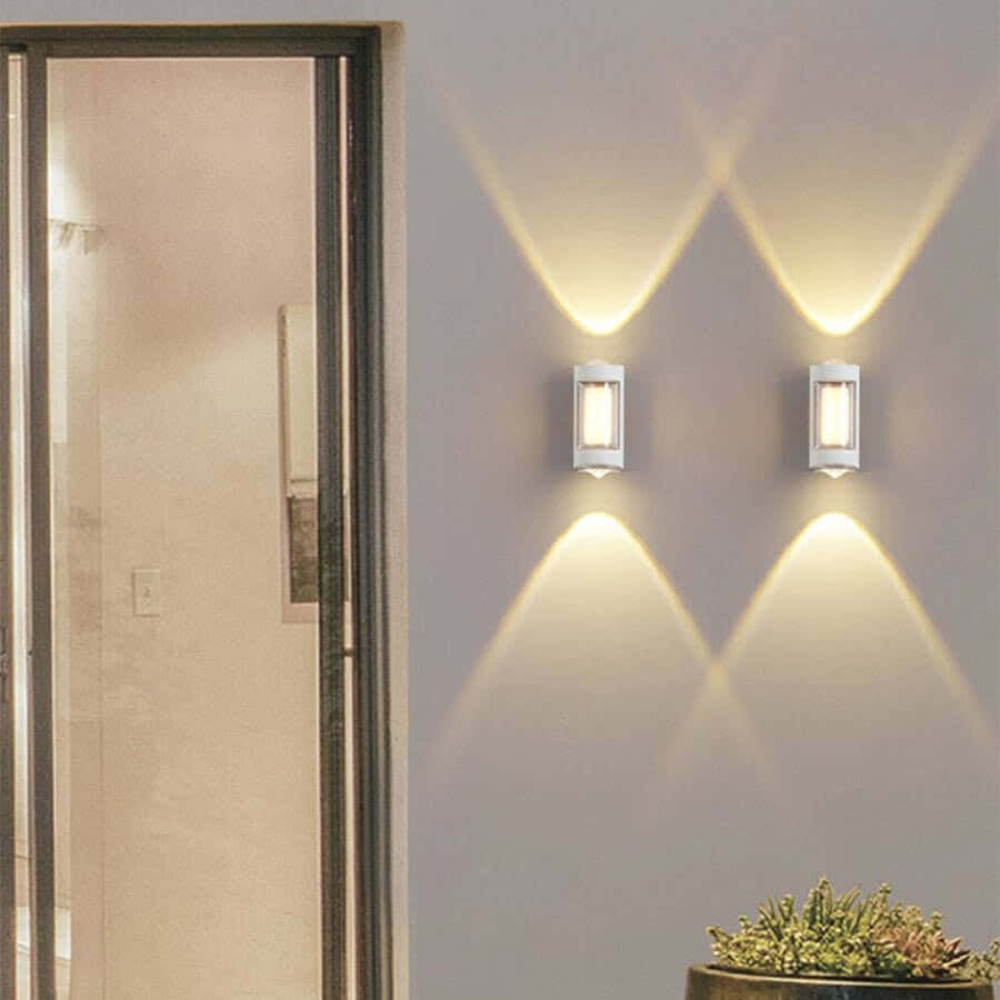 Crystyr Outdoor Up Down Wall Light
