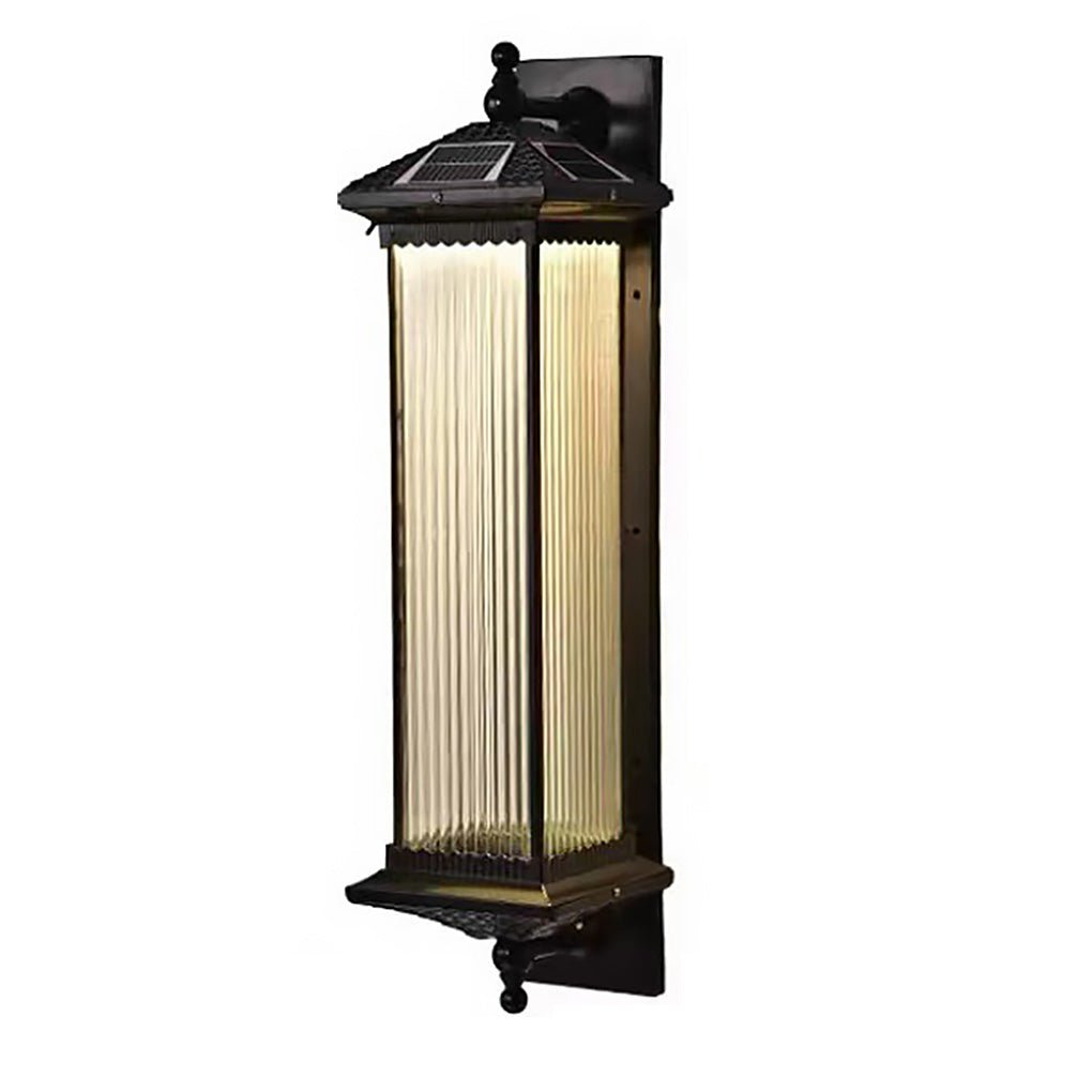 Prismyn IP55 Waterproof Solar Outdoor Wall Light