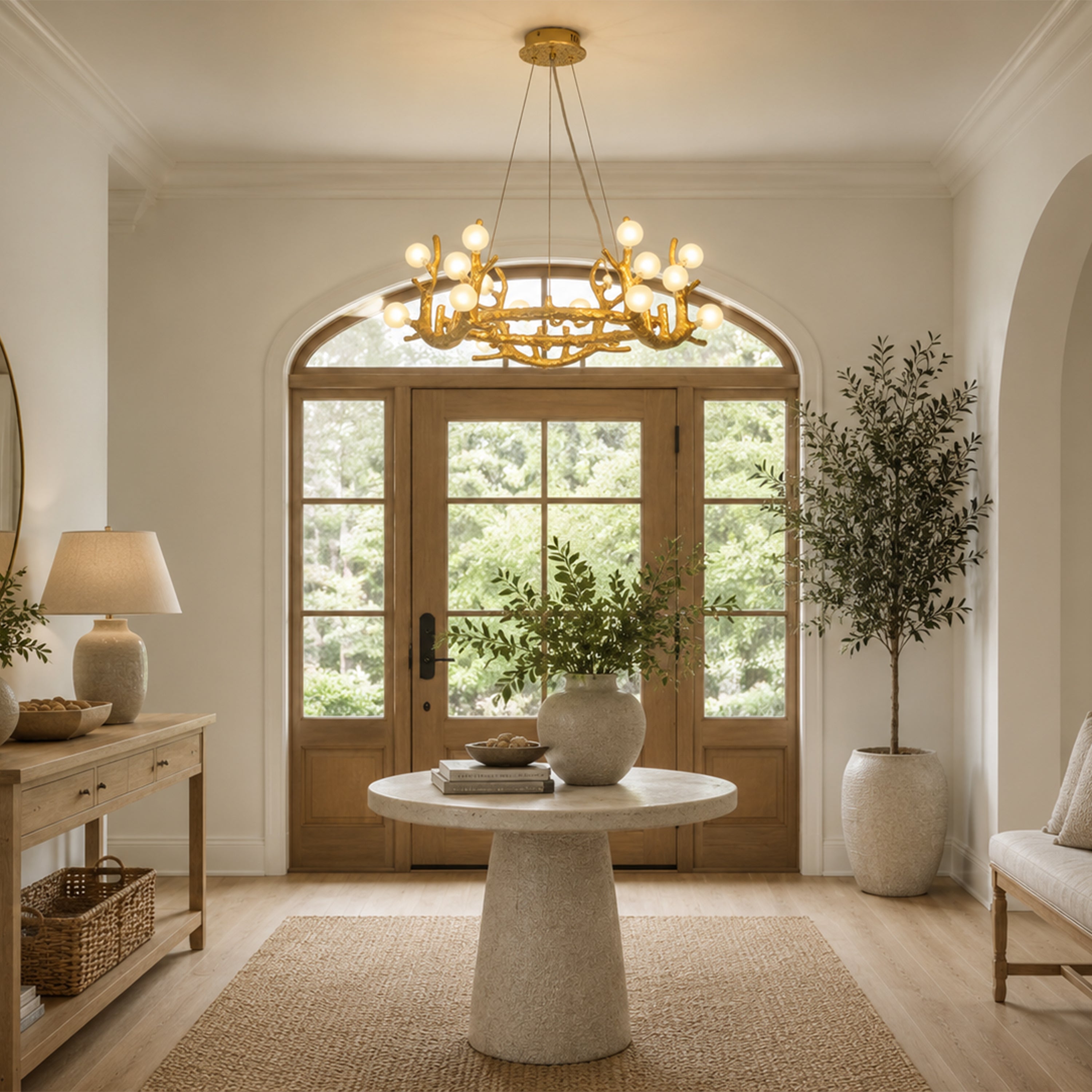 Nature-Inspired Lighting Ideas: How Branch Chandeliers Create a Warm Statement Interior