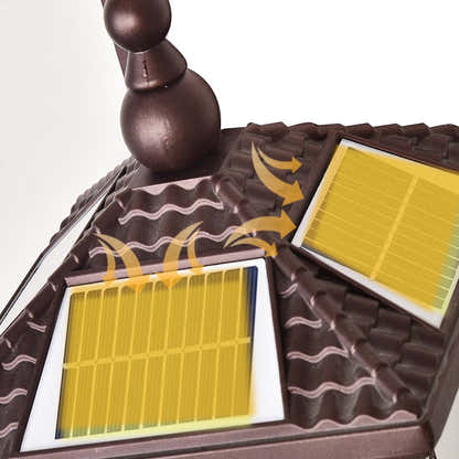 Prismyn IP65 Waterproof Solar Outdoor Wall Light