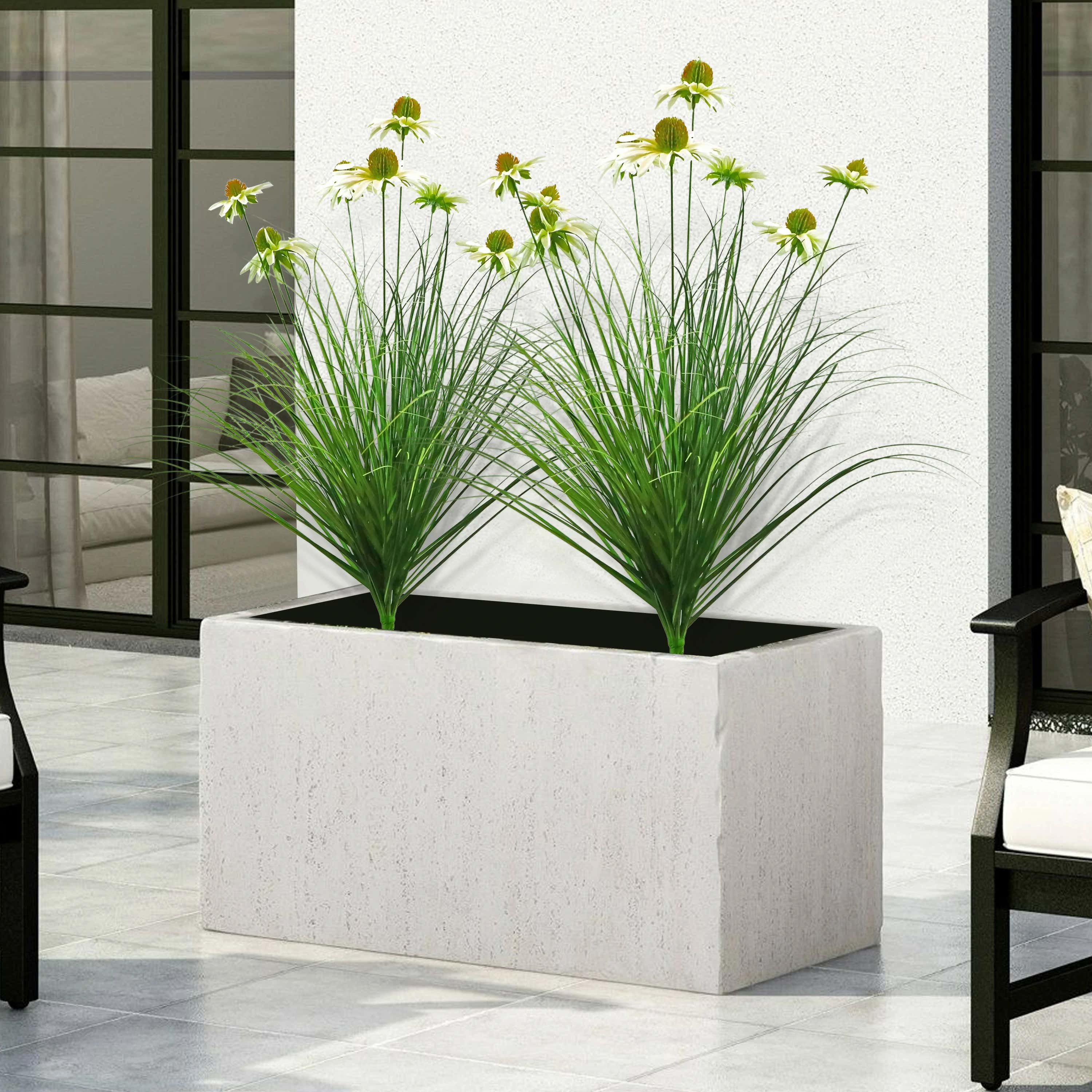 Artificial 8-Head Chrysanthemum Spray 78cm H