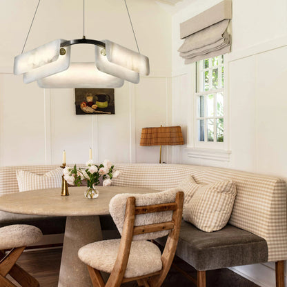 Deli Alabaster Chandelier 32″