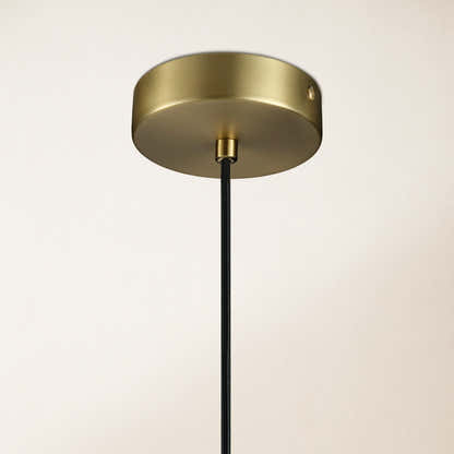 Capus Conical Alabaster Pendant 10''H