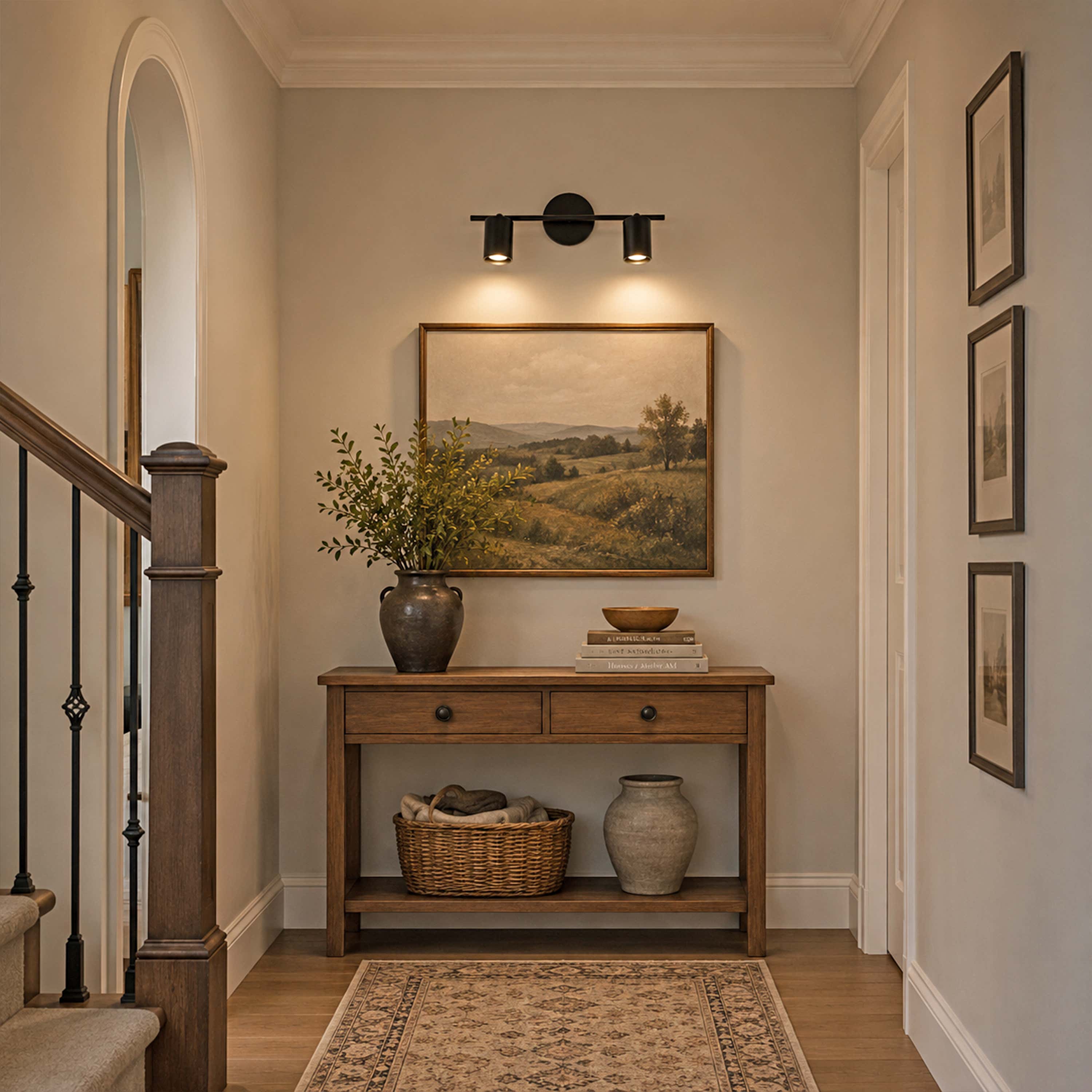 Erin Cylindrical 2-Light Wall Sconce