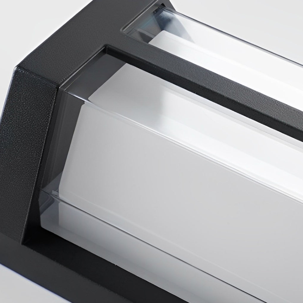 Cliffhold Double Acrylic Shade Outdoor Wall Light