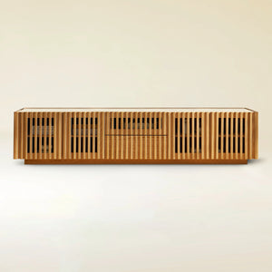 Isla Oak Sintered Stone Media Console 80