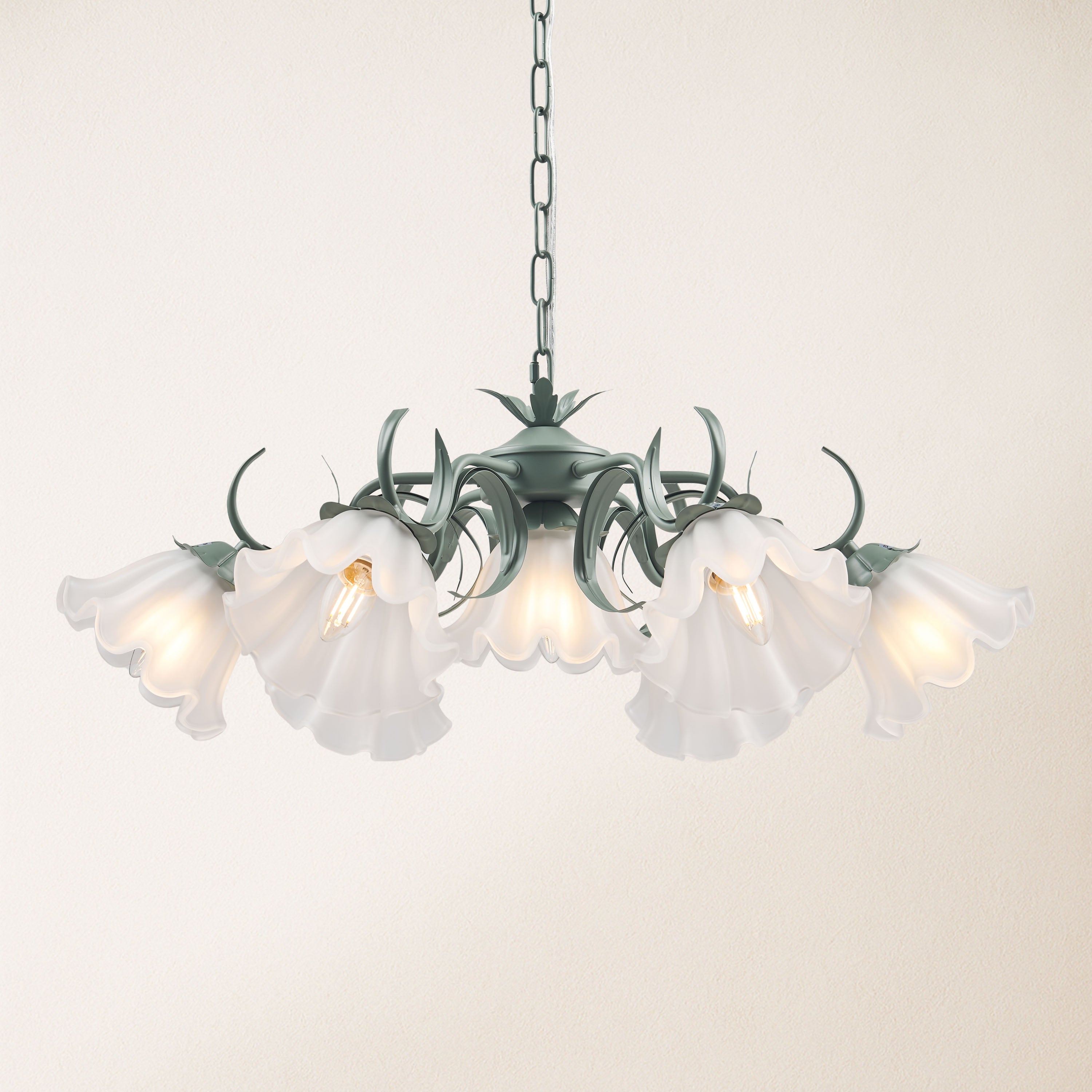 GlowMuse Crystal Round Chandelier 27