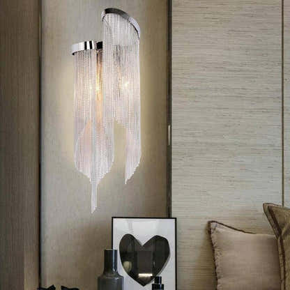 Teresa Cadena Chain Tassel Wall Sconce