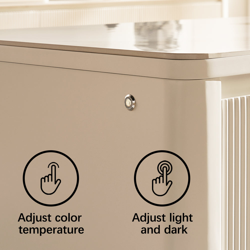 Celia Burnt Stone Coffee Table 120cm