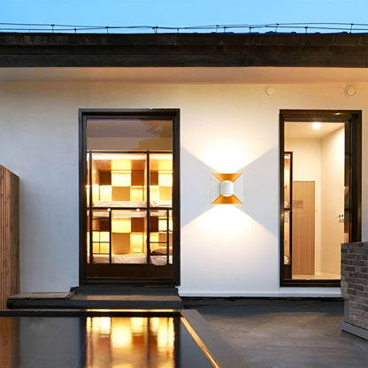 Sentinelume Square Outdoor Up Down Wall Light