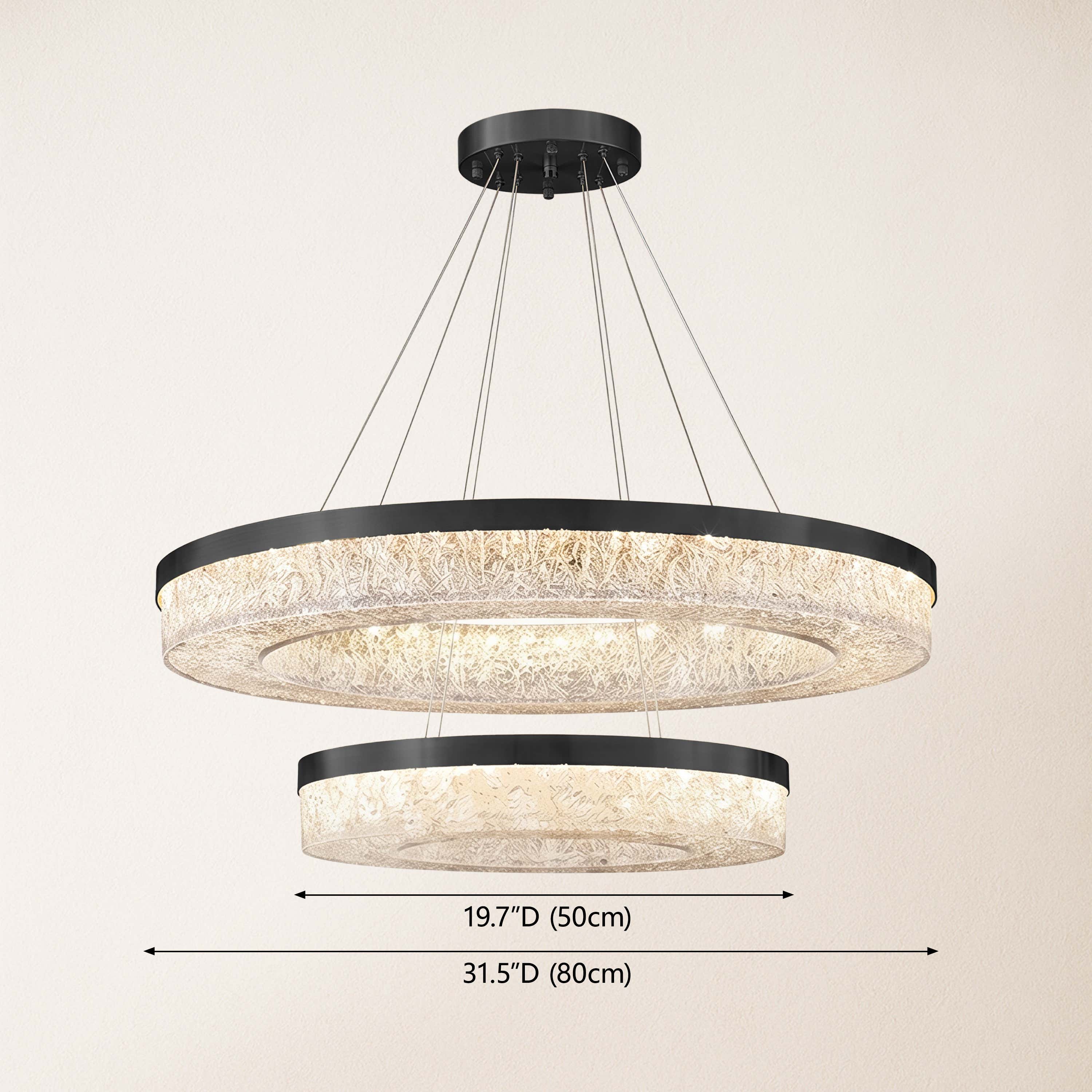 Planituri Crystal Round Chandelier