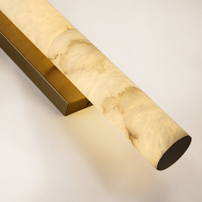 Sylvia Palladian Alabaster Wall Sconce 36"H