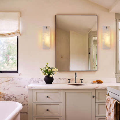 Lunara Alabaster Wall Sconce 12.75"H