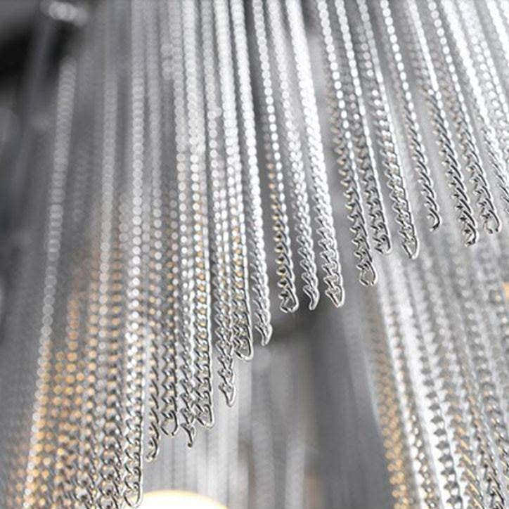 Teresa Cadena Metal Tassel Chandelier