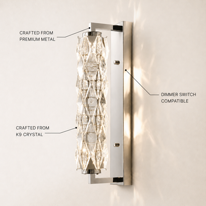 Vivalia Crystal Wall Sconce